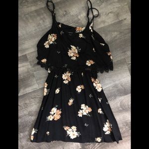 F21 Floral mini dress